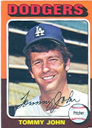 1975 Topps Mini Baseball Cards      047      Tommy John